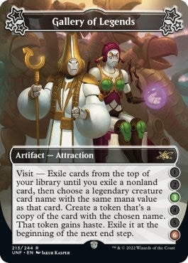 Gallery of Legends 3 6 (UNF) #213a Rare (Lightly Played) Unfinity Magic: The Gathering: 2022