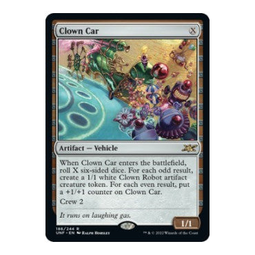 Clown Car (UNF) #186 Rare Unfinity Magic: The Gathering: 2022
