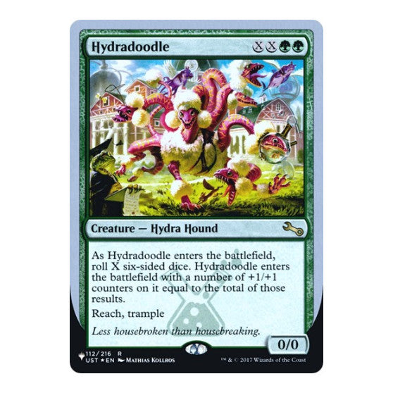 Hydradoodle (LIST) #112/216 Rare (Foil Lightly Played) The List Reprints Magic: The Gathering: 2026