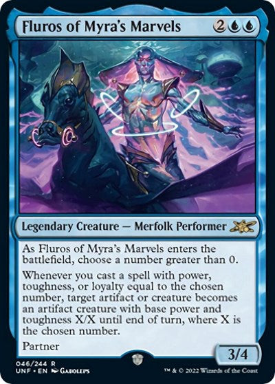 2022 Magic: Unfinity (UNF) - Fluros of Myras Marvels (#46, Rare)