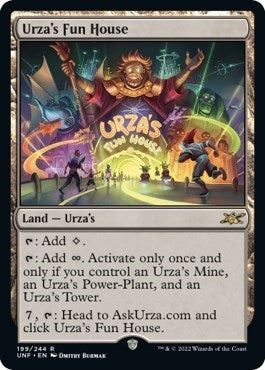 Urzas Fun House (UNF) #199 Rare (Foil Lightly Played) Unfinity Magic: The Gathering: 2022