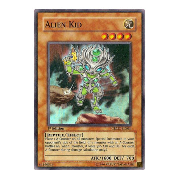 Alien Kid (CRMS) #CRMS-EN084 Super Rare Crimson Crisis YuGiOh: 2009