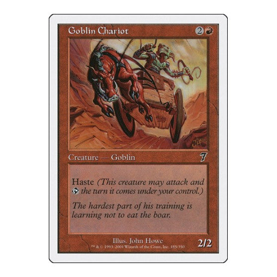 Goblin Chariot (7ED) #185 Common 7th Edition Magic: The Gathering: 2001