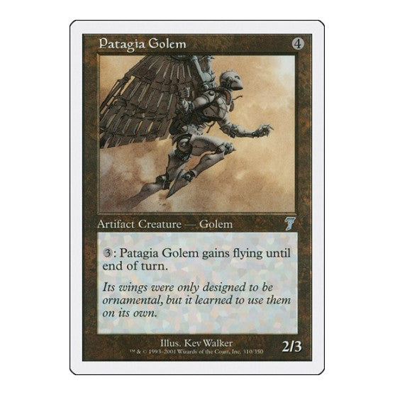 Patagia Golem (7ED) #310 Uncommon 7th Edition Magic: The Gathering: 2001
