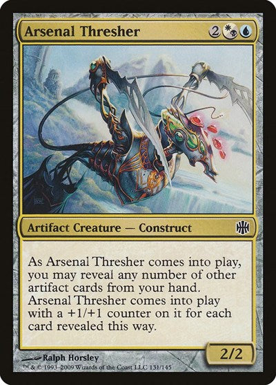 Arsenal Thresher (ARB) #131 Common (Lightly Played) Alara Reborn Magic: The Gathering: 2009