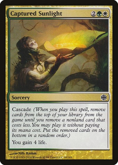 Captured Sunlight (ARB) #66 Common (Moderately Played) Alara Reborn Magic: The Gathering: 2009