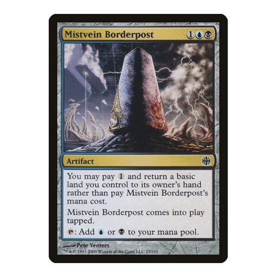 Mistvein Borderpost (ARB) #27 Common Alara Reborn Magic: The Gathering: 2009