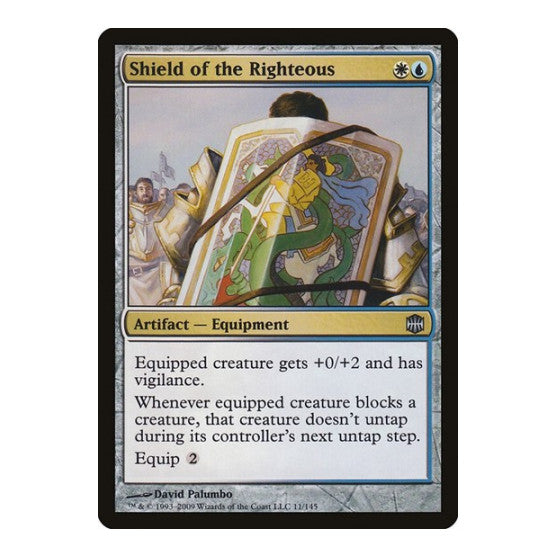 Shield of the Righteous (ARB) #11 Uncommon Alara Reborn Magic: The Gathering: 2009