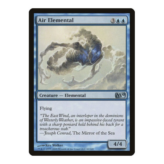 Air Elemental (M10) #42 Uncommon (Heavily Played) Magic 2010 (M10) Magic: The Gathering: 2009