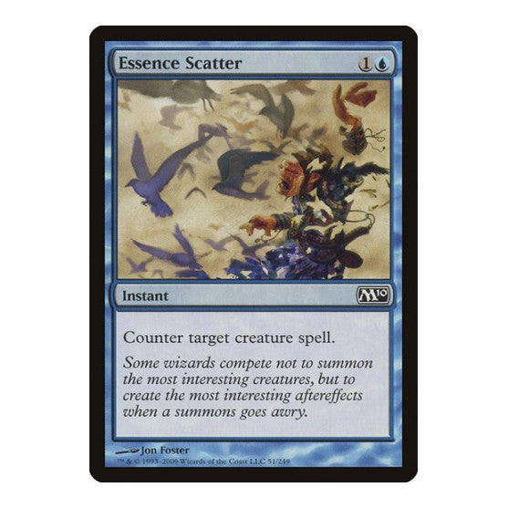 Essence Scatter (M10) #51 Common (Heavily Played) Magic 2010 (M10) Magic: The Gathering: 2009