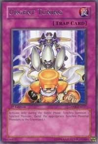 Urgent Tuning (DP08) #DP08-EN027 Rare (1st Edition Near Mint) Duelist Pack 8: Yusei Fudo YuGiOh: 2009