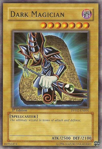 Dark Magician (DPYG) #DPYG-EN001 Rare (1st Edition Near Mint) Duelist Pack: Yugi YuGiOh: 2009