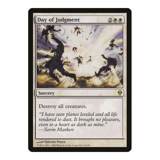 Day of Judgment (ZEN) #9 Rare Zendikar Magic: The Gathering: 2009