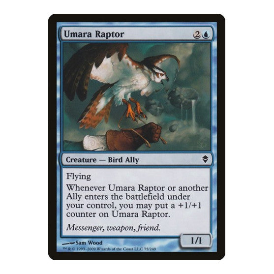 Umara Raptor (ZEN) #75 Common Zendikar Magic: The Gathering: 2009