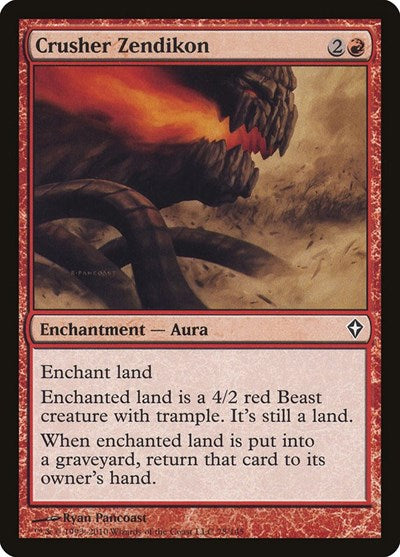 Crusher Zendikon (WWK) #78 Common Worldwake Magic: The Gathering: 2010