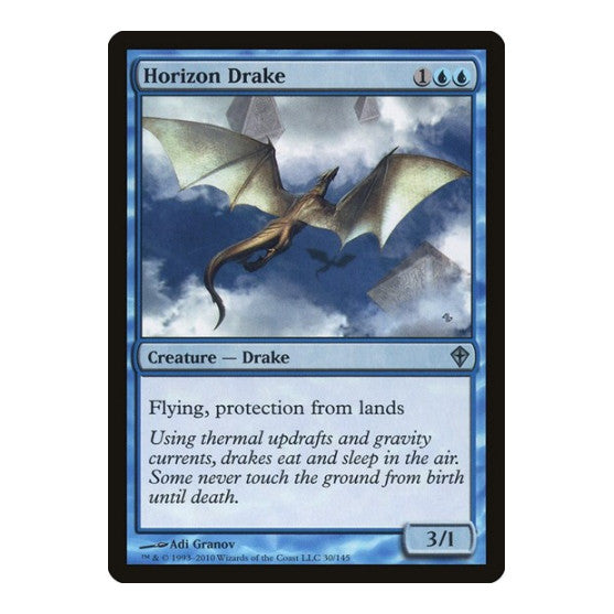 Horizon Drake (WWK) #30 Uncommon Worldwake Magic: The Gathering: 2010