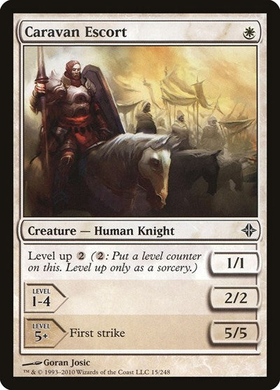 Caravan Escort (ROE) #15 Common Rise of the Eldrazi Magic: The Gathering: 2010