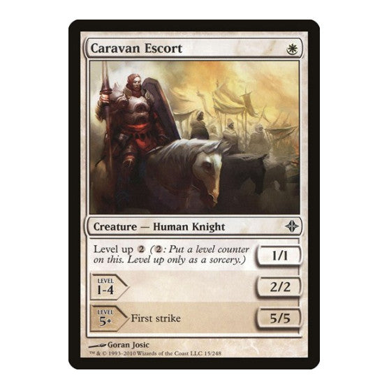 Caravan Escort (ROE) #15 Common Rise of the Eldrazi Magic: The Gathering: 2010
