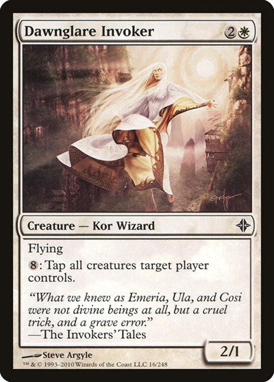 Dawnglare Invoker (ROE) #16 Common Rise of the Eldrazi Magic: The Gathering: 2010