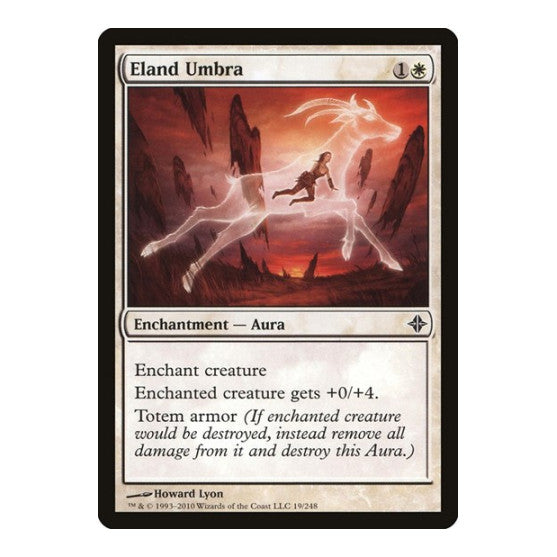 Eland Umbra (ROE) #19 Common (Moderately Played) Rise of the Eldrazi Magic: The Gathering: 2010