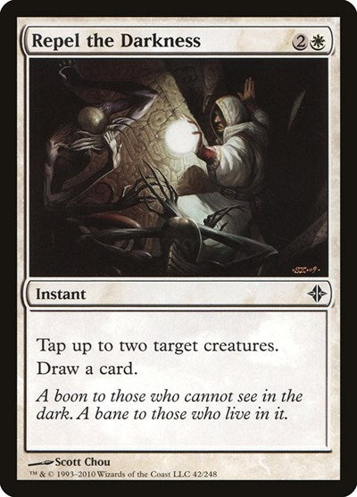 Repel the Darkness (ROE) #42 Common (Moderately Played) Rise of the Eldrazi Magic: The Gathering: 2010