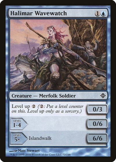 Halimar Wavewatch (ROE) #72 Common Rise of the Eldrazi Magic: The Gathering: 2010