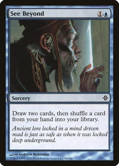 See Beyond (ROE) #86 Common (Moderately Played) Rise of the Eldrazi Magic: The Gathering: 2010