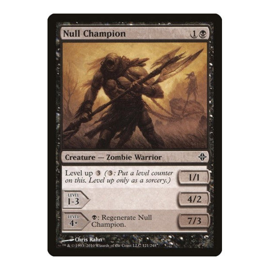 Null Champion (ROE) #121 Common (Lightly Played) Rise of the Eldrazi Magic: The Gathering: 2010