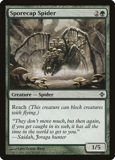 Sporecap Spider (ROE) #209 Common Rise of the Eldrazi Magic: The Gathering: 2010