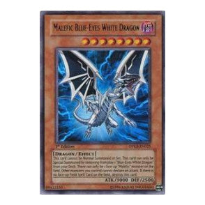 Malefic Blue-Eyes White Dragon (DPKB) #DPKB-EN023 Ultra Rare (1st Edition Damaged) Duelist Pack: Kaiba YuGiOh: 2010