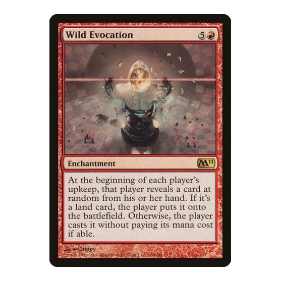 Wild Evocation (M11) #160 Rare (Lightly Played) Magic 2011 (M11) Magic: The Gathering: 2010