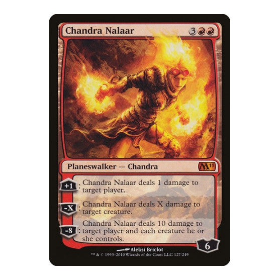 Chandra Nalaar (M11) #127 Mythic Rare (Lightly Played) Magic 2011 (M11) Magic: The Gathering: 2010