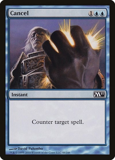 Cancel (M11) #48 Common Magic 2011 (M11) Magic: The Gathering: 2010