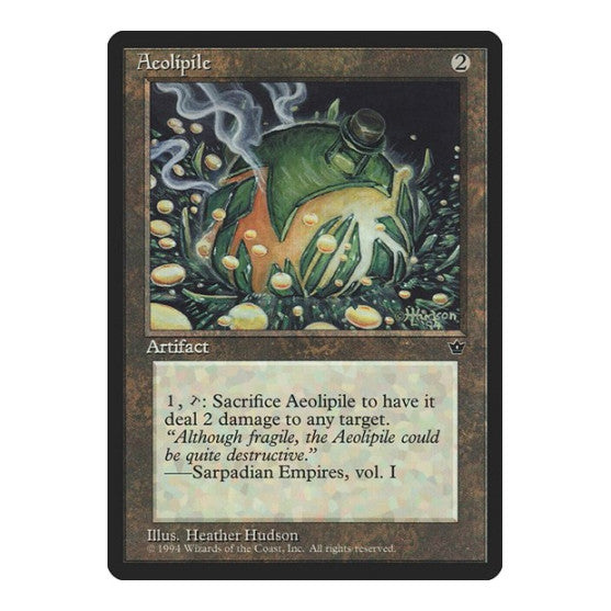 Aeolipile (FEM) #81 Rare (Heavily Played) Fallen Empires Magic: The Gathering: 1994