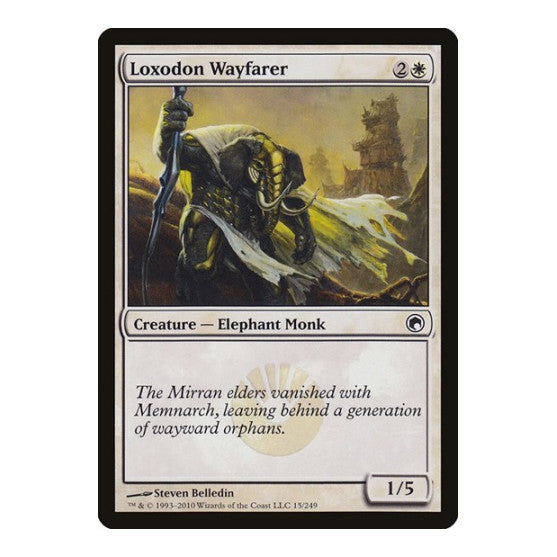Loxodon Wayfarer (SOM) #15 Common (Lightly Played) Scars of Mirrodin Magic: The Gathering: 2010
