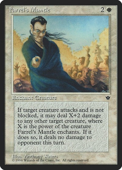 Farrels Mantle (FEM) #2 Uncommon (Moderately Played) Fallen Empires Magic: The Gathering: 1994