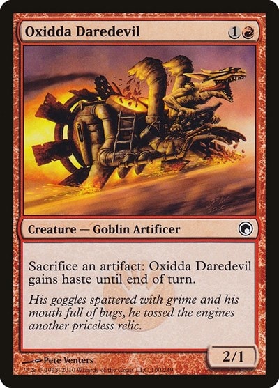 Oxidda Daredevil (SOM) #100 Common Scars of Mirrodin Magic: The Gathering: 2010