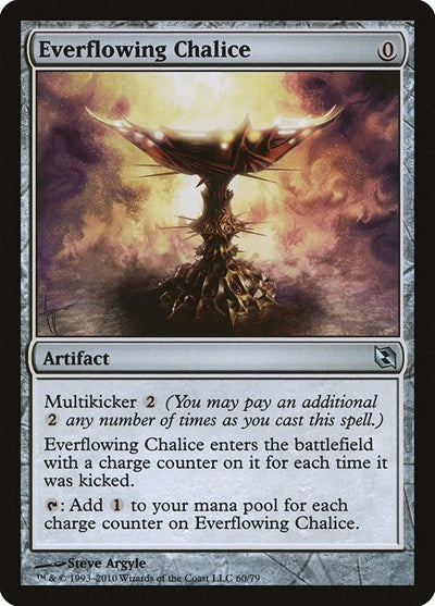 Everflowing Chalice (DDF) #60 Uncommon Duel Decks: Elspeth vs. Tezzeret Magic: The Gathering: 2010