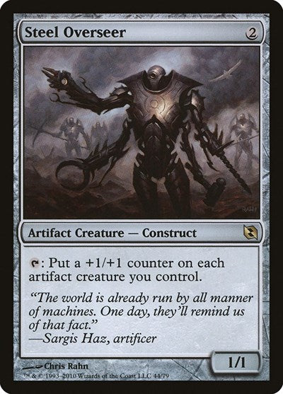 Steel Overseer (DDF) #44 Rare Duel Decks: Elspeth vs. Tezzeret Magic: The Gathering: 2010
