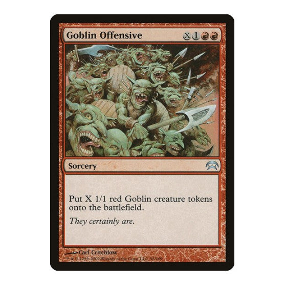 Goblin Offensive (HOP) #56 Uncommon (Lightly Played) Planechase Magic: The Gathering: 2009