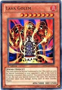 Lava Golem (SDMA) #SDMA-EN014 Ultra Rare (1st Edition Near Mint) Structure Deck: Marik YuGiOh: 2010
