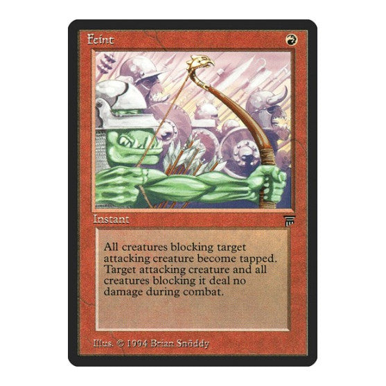 Feint (LEG) #146 Common (Moderately Played) Legends Magic: The Gathering: 1994