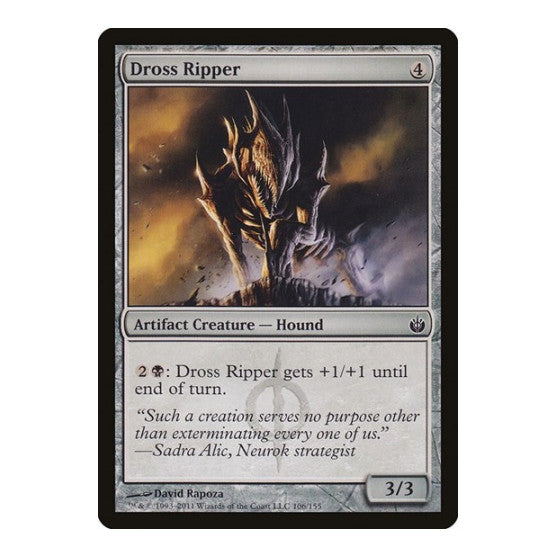 Dross Ripper (MBS) #106 Common (Lightly Played) Mirrodin Besieged Magic: The Gathering: 2011