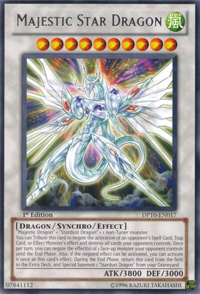 Majestic Star Dragon (DP10) #DP10-EN017 Rare (Unlimited Near Mint) Duelist Pack 10: Yusei 3 YuGiOh: 2011