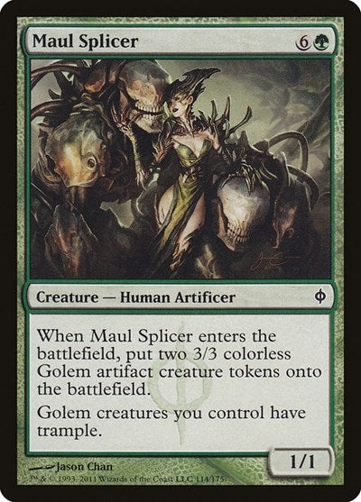 Maul Splicer (NPH) #114 Common (Lightly Played) New Phyrexia Magic: The Gathering: 2011