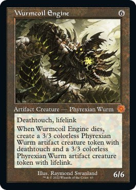 Wurmcoil Engine (BRR) #63 Mythic Rare (Lightly Played) The Brothers' War: Retro Frame Artifacts Magic: The Gathering: 2022