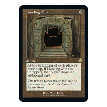 Howling Mine (BRR) #20 Rare (Lightly Played) The Brothers' War: Retro Frame Artifacts Magic: The Gathering: 2022