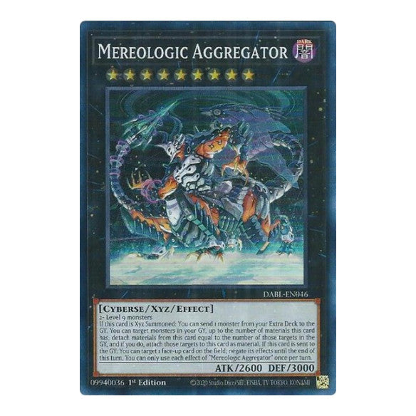 Mereologic Aggregator (DABL) #DABL-EN046 Super Rare (1st Edition Near Mint) Darkwing Blast YuGiOh: 2022