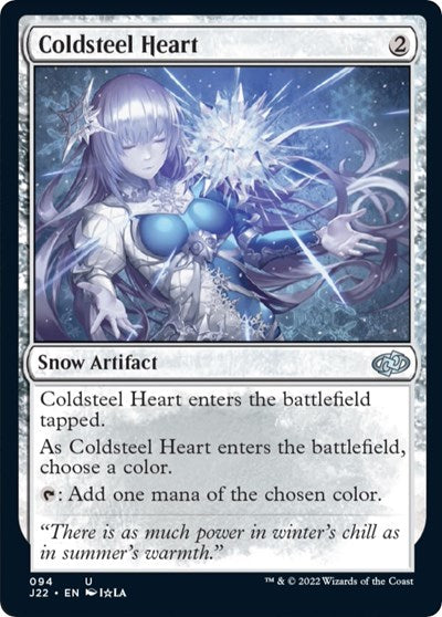 Coldsteel Heart (J22) #94 Uncommon (Near Mint) Jumpstart 2022 Magic: The Gathering: 2022