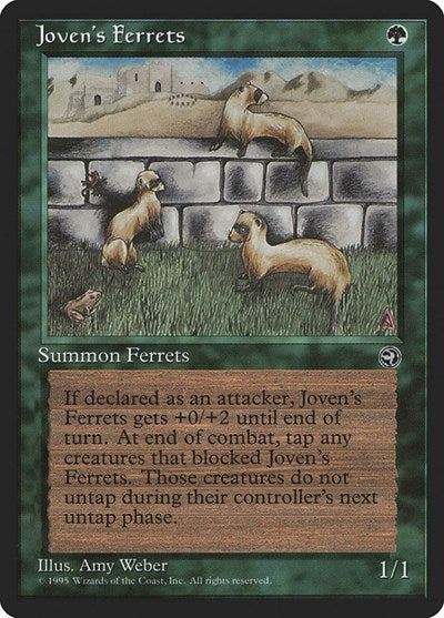 Jovens Ferrets (HML) #89 Common Homelands Magic: The Gathering: 1995